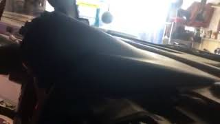 HummerH2 dash removal and actuator replacement
