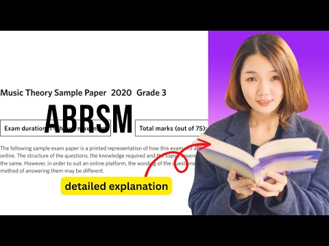 ABRSM Grade 3 Online Music Theory Sample Paper - Step-by-step walk through