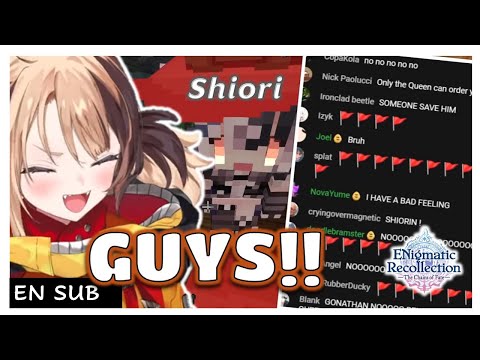 Gigi Noticed This With Her Chat While Roleplaying With Shiori in EN Reco【 hololive EN 】