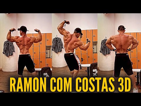 RAMON DINO REVELA SHAPE INSANO COM COSTAS 3D