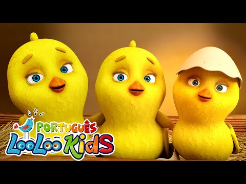 OS PINTINHOS DIZEM 🐥 Vídeos educativos para crianças - LooLoo Kids Português