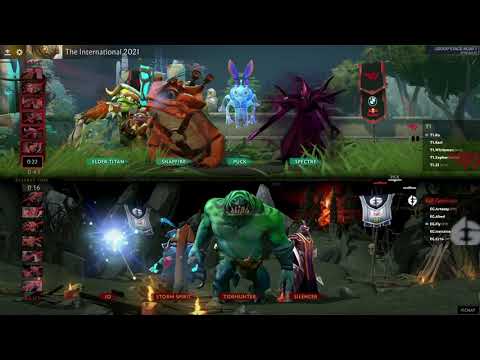 [EN] Evil Geniuses vs T1 - Dota 2 The International 2021 - Group Stage Day 1