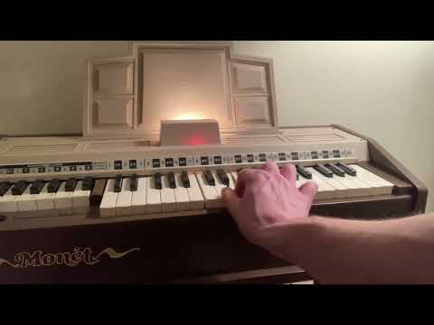 vintage Emenee Audion electric chord organ (1973) (VIDEO) image 8
