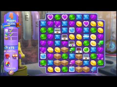 Wonka's World of Candy Level 239 - NO BOOSTERS + FULL STORY 🍫 | SKILLGAMING ✔️