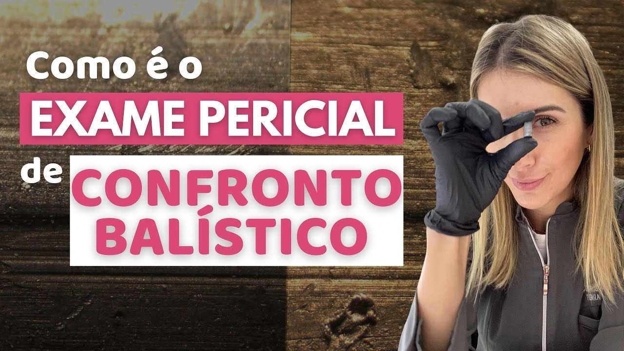 Um pouquinho do meu dia a dia na Balística Forense