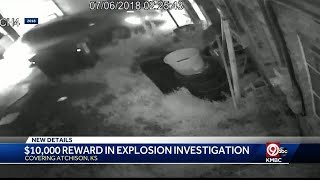 $10,000 reward offered for info in 2018 explosion in Atchison