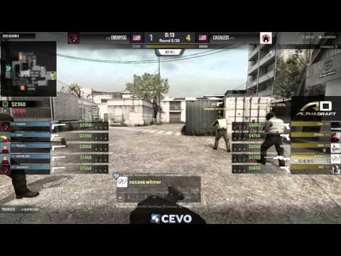 Casaless vs EnemyGG Game 2 (CEVO-P CS:GO Season 8) - Misled & Latorr