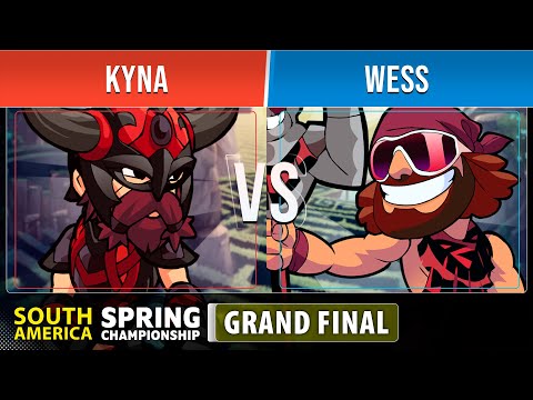 Kyna VS Wess - GRAND FINAL - SA - Brawlhalla Spring Championship 2022