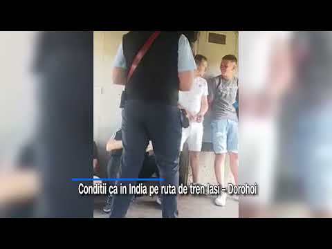 Conditii ca in India pe ruta de tren Iasi – Dorohoi