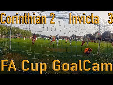 Corinthian 2-3 Invicta - FA Cup GoalCam