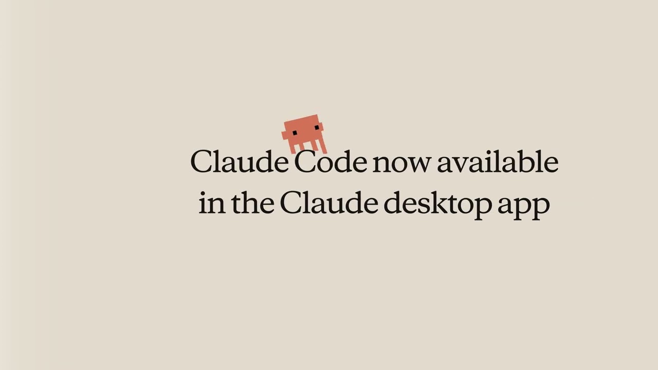 Claude Code in desktop app video 1 - YouTube
