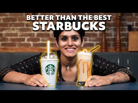 Better than Starbucks Caramel Frappuccino? 😱 ft. Chef Sanjna | Starbucks Coffee | Cookd