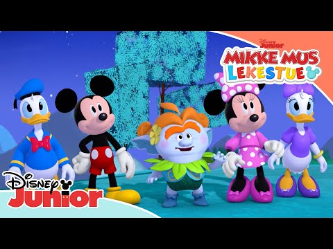 😴 Morsomt å overnatte 🎵| Mikke Mus Lekestue | Disney Junior Norge