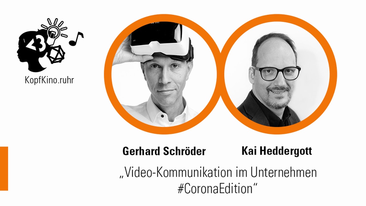 Video-Kommunikation im Unternehmen — CoronaEdition, KopfKino Ep. 52