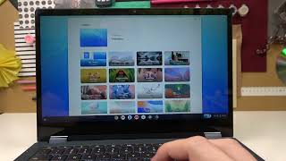 Lenovo Chromebook - How To Change Wallpaper