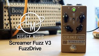 Video thumbnail for Cusack Music Screamer Fuzz V3 Fuzzdrive by Pedal of the Day