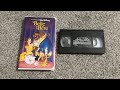 Beauty And The Beast 1992 French Canadian VHS Overview