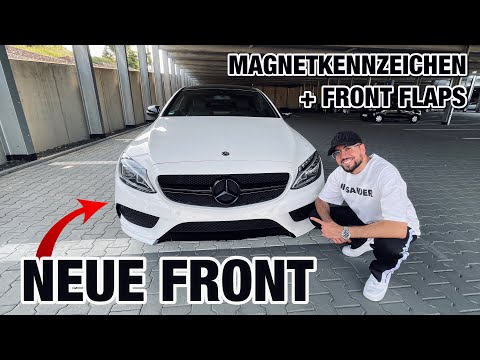MERCEDES GÖNNT MIR NEUE FRONT | Flaps, Magnetkennzeichen, Lackierung | CLEAN UP #1