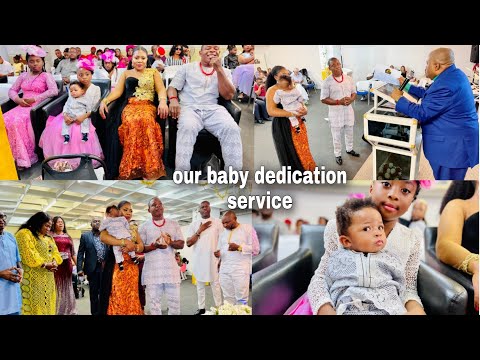 Our Baby Dedication Ceremony || Typical Nigerian Dedication Ceremony In Germany 🇩🇪