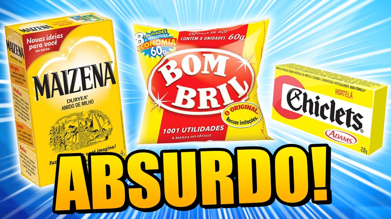 7 MARCAS FAMOSAS QUE VIRARAM NOME DE PRODUTOS!