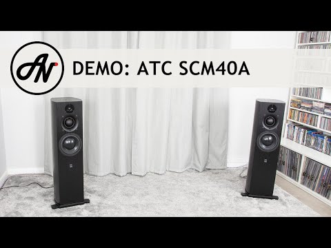 ATC SCM40A Active Speakers - Video Demonstration