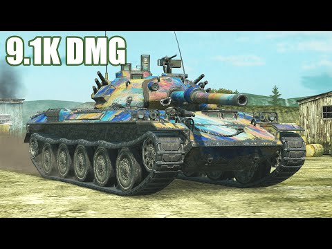 STB-1 - 9100 DMG 7 KILLS ● WoT Blitz