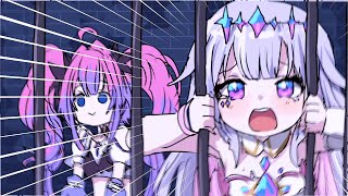 【手描き】ヴィヴィ「アズカバンレッツゴー！」【ホロライブEN/古石ビジュー/森カリオペ/綺々羅々ヴィヴィ/切り抜き】