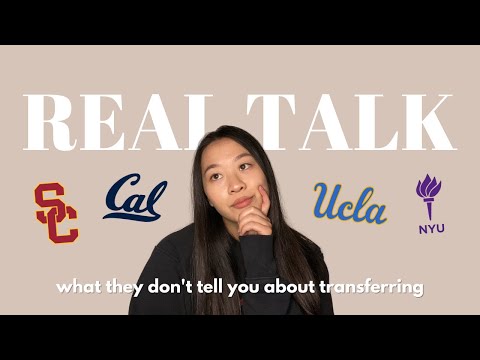 real talk: every college transfer student should hear this