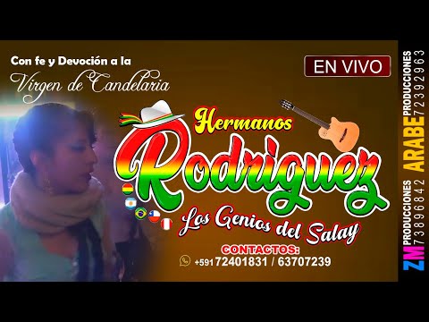 HNOS RODRIGUEZ en Vivo 2025 / Porco / R. de la F. Virgen de la Candelaria Ayllu Chico / ZM PRO