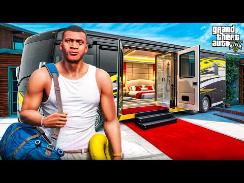 Franklin Win The Most Luxurious Bus Ever in GTA 5 !