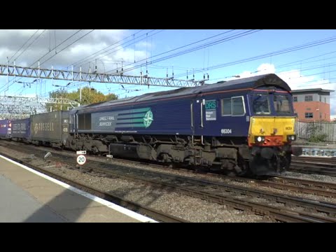 66304 4M34 Coatbridge - Daventry at Cewe 16/10/2014
