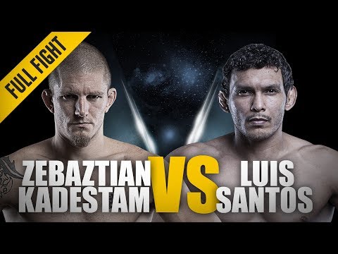 ONE: Full Fight | Zebaztian Kadestam vs. Luis Santos | Shocking Upset | May 2017