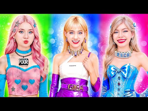 Rich Vs Poor Vs Giga Rich Girl At Fashion Show!