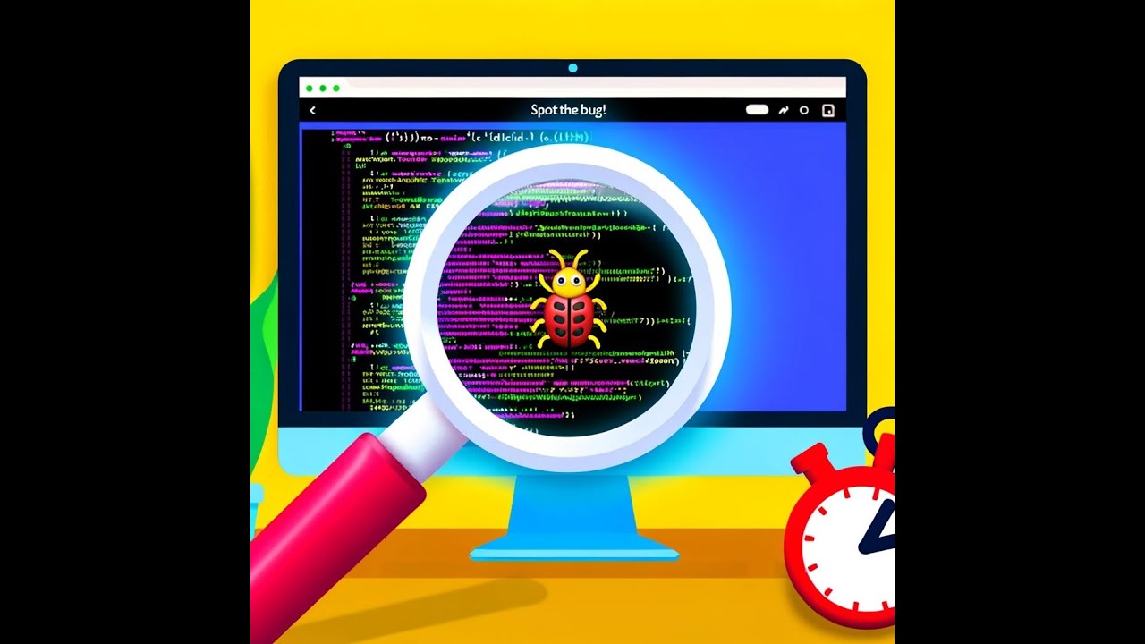 Challenge 1- Debugging Challenge: Spot the Bug in Under 15 Seconds! | Coding Puzzles for Sharp Minds