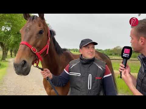 Jérôme Marion, entraineur d'ESPOIR dans le France Sire Anjou Loire Challenge 2023