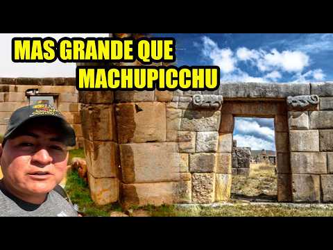 encontramos Huánuco pampa / esto es mas grande que machupicchu