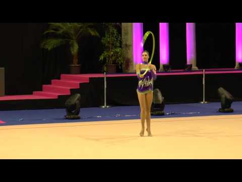Anna Sebkova, Czech Republic, Hoop, Berlin Masters 2015 Qualification