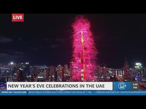 WATCH: Dubai's New Year Eve's 2026 fireworks show
