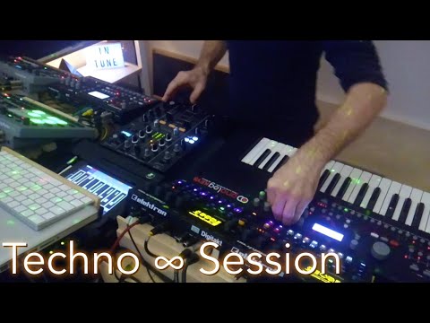 In Tune ∞ Techno Session | DAWless Live Performance