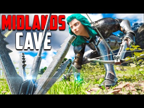 Online Raiding Midlands Cave And Dominating Extinction! - ARK: Survival Evolved