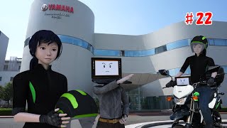 Valentino Rossi motoGP motorcycle by YAMAHA Communication Plaza【3DCG ほのぼの家族アニメ22】
