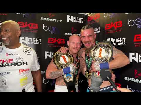 British Champion Aaron 'The Baron' McCallum | BKB34 Post-fight Interview