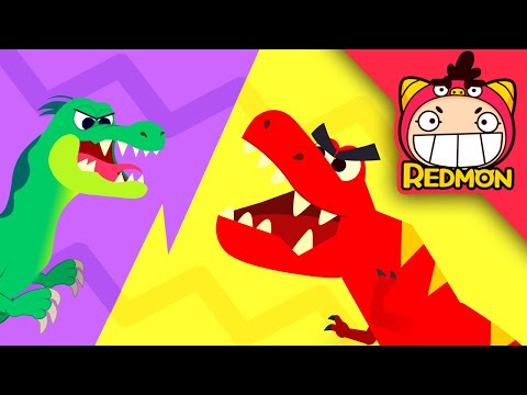 Awesome Dinosaurs | Dinosaur songs | Nursery Rhymes | REDMON