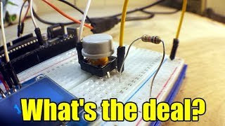 Short and sweet:  pull up/pull down resistors explained