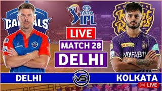 Live: KKR Vs DC, Match 28, Delhi | IPL Live Scores & Commentary | IPL LIVE 2023