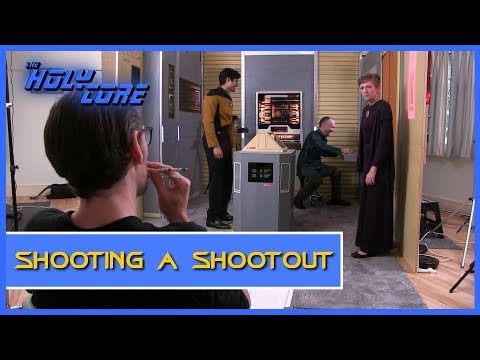Making a Star Trek Fan Film - Shooting a Shootout | The Holy Core