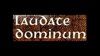 Laudate Dominum: Gregorian Chant By The Trappist Monks of the Abbey of Gethsemani, Kentucky, 1951