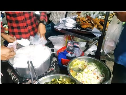 Cambodian Market - Walk Around Phnom Penh Market- Fresh Food Compilation
