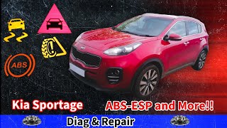 Kia Sportage ABS Light ON? Rear Wheel Speed Sensor Fault Fixed! 🔧
