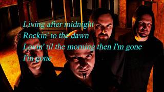 Disturbed - Living After Midnight lyrics